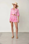 Coquette Lace Top Washed Pink