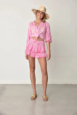 Coquette Lace Top Washed Pink