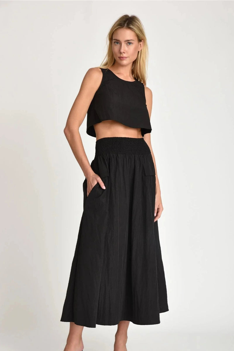Nini Maxi Skirt Black