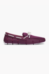 Braided Lace Loafer Mulberry