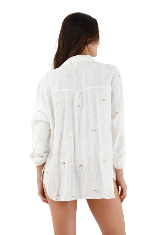 Ether Shirt Palmera White