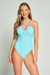 Monaco Swimsuit Azure Blue