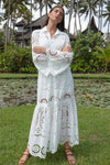 Ruby Eyelet Maxi Dress