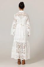 Ruby Eyelet Maxi Dress