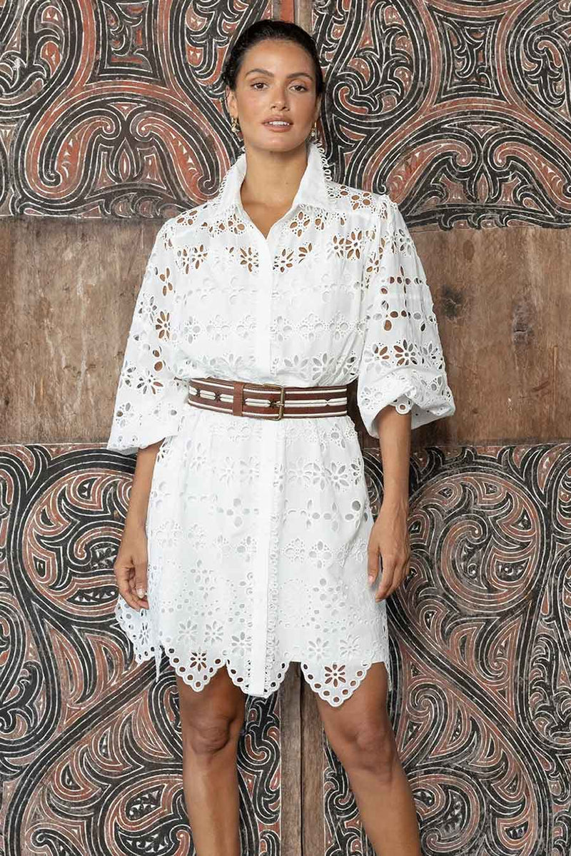 Sloane Eyelet Dress