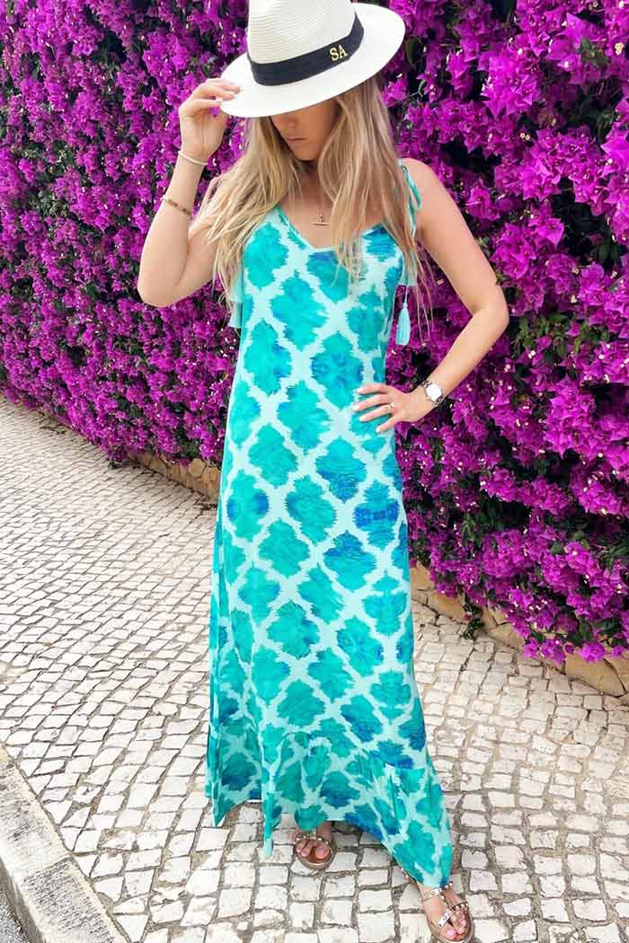 Maxi Sun Dress Jade Paradise