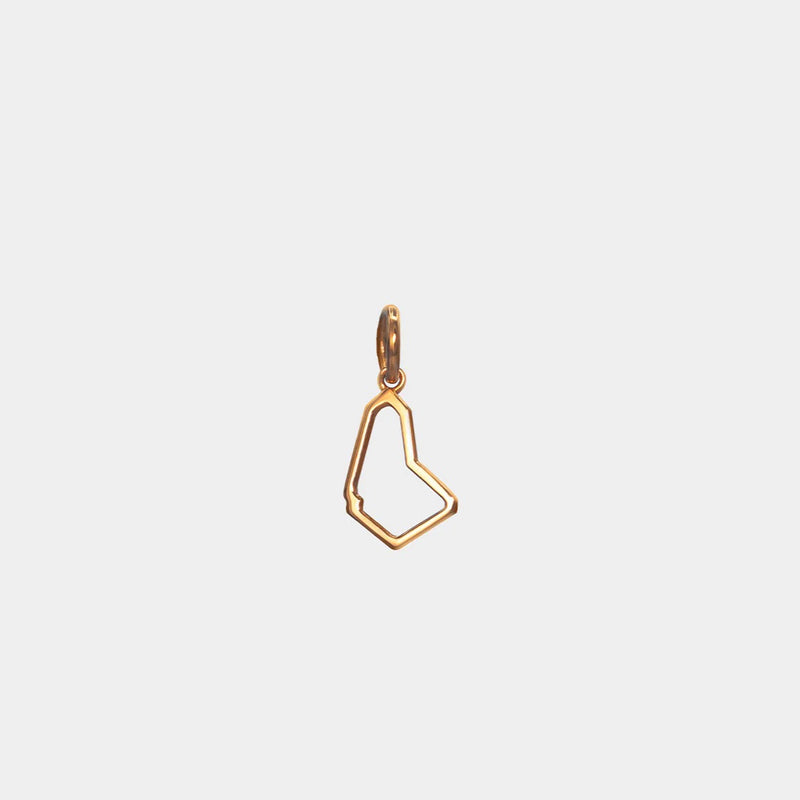 Barbados Outline Charm