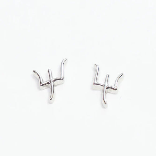 Trident Stud Earrings