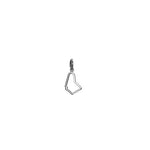 Barbados Outline Charm
