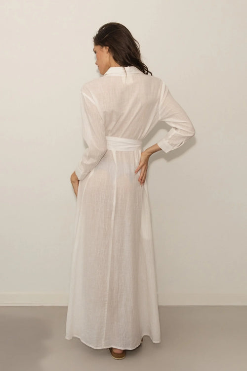 Nila Dress White