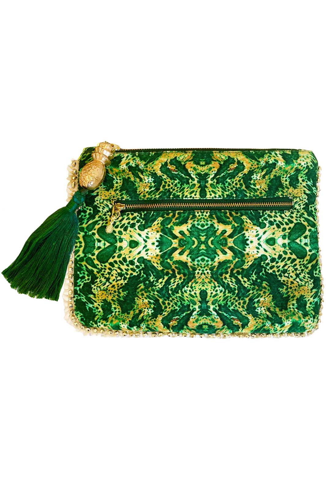 Beaded Leopard Evening Clutch – scacolombia