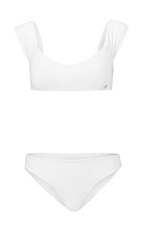 Delphine Bikini Bottom Bianco