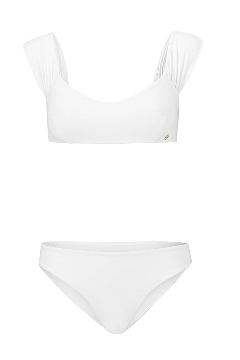 Delphine Bikini Bottom Bianco